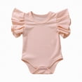 thumbnail image 1 of JUMEYU Newborn Girl Clothes Bodysuit Baby Girl Bodysuits Sets Casual Newborn Clothes Comfort Infant Outfit Baby 0 3 6 9 12 18 24 Months (Pink,18-24 Months), 1 of 7