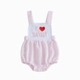 thumbnail image 1 of JUMEYU Newborn Girl Clothes Summer Unisex-Baby One-Pack Short Sleeve Bodysuits One-Piece for Infant Baby Boys Girls Unisex 0 3 6 9 12 18 24 Months (Pink,12-18 Months), 1 of 4