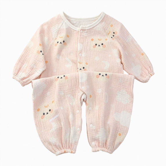 JUMEYU Newborn Rompers Baby Girl Baby Jumpsuit Toddler Kids Boys Girls Cute Solid Color Romper New Casual Winter Jumpsuits 0 3 6 9 12 18 Months (Blue,12-18 Months)