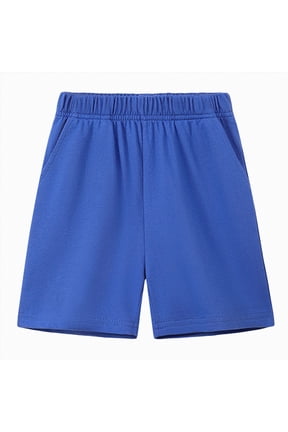 Newborn Shorts Boys Toddler Baby Boys Summer Knee Length Solid Cotton Candy Sport Shorts Kids Harem Pants 2T 3T (Blue,2-3 Years)