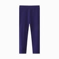 thumbnail image 1 of JUMEYU Pants for Baby Girl Girls Flared Leggings Kids Yoga Dance Stretchy Bootcut Pants Teens Elastic V Waist Wide Leg Bell Bottoms 3T (Dark Purple,3 Years), 1 of 4