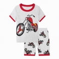 thumbnail image 1 of JUMEYU Pjs for Boys Pajama Set for Toddlers Snug Fit Pjs Sleeper for Baby Boys Girls Kids 18 24 Months (Red,18-24 Months), 1 of 7