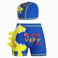 thumbnail image 1 of JUMEYU Teen Boys Swim Trunks Boys Swim Trunks Comfortable Swimming Shorts Stretchy Quick Dry 5T 6T (Light Yellow,5-6 Years), 1 of 6