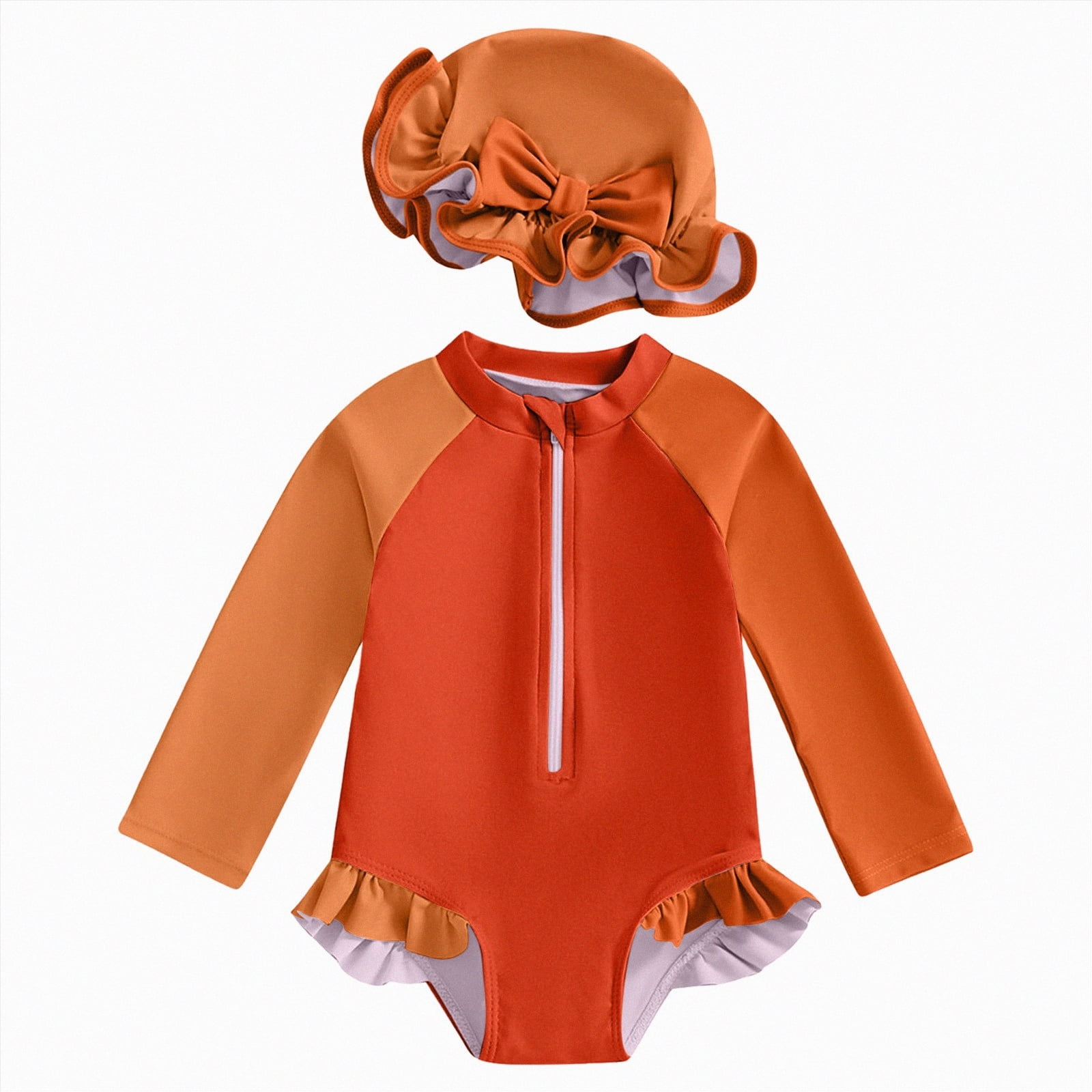 JUMEYU Toddler Bathing Suit Girl One Piece Girls Swimsuit Bathing Suits