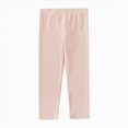 thumbnail image 1 of JUMEYU Toddler Girl Pants Tween Girls Straight Pants School Uniform Stretchy Leggings 2T 3T (Pink,2-3 Years), 1 of 5