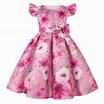 thumbnail image 1 of JUMEYU Toddler Girls Dress Girls Sequin Party Formal Dress Wedding Guest Sparkle Fancy Birthday Tulle High Low Prom Dresses 4T 5T (Hot Pink,4-5 Years), 1 of 9