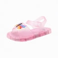thumbnail image 1 of JUMEYU Toddler Shoes Jelly Sandals for Girls Closed Toe Summer Fisherman Gladiator Beach Flat Kids Toddler Casual Princess Sandal Shoes Size 11.5 (Pink,Little Kids 11.5), 1 of 8