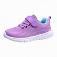 thumbnail image 1 of JUMEYU Toddler Sneakers Boys Girls Sneakers, Lace up Kids Tennis Shoes for Walking/Running Lightweight Breathable Gym Shoes Outdoor Size 13 (Purple,Little Kids 13), 1 of 8