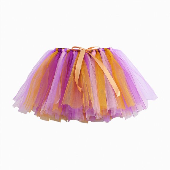JUMEYU Tutu Skirt Tween Girls Soft Tutu Skirt with Diaper Cover,1st Birthday Party Tutu Skirt Size 10-12T (Light Yellow,10-12 Years)