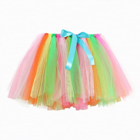 JUMEYU Tutu Toddler Skirt Baby Girl Tutu Skirt with Diaper Cover Toddler Girls Tulle First Birthday Cake Smash 5T 7T (Pink,5-7 Years)