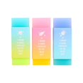 thumbnail image 1 of JUMNUYCUH 2 Pack Erasers, Cute Jelly Colored Rubber Pencil Eraser, Soft Art Erasers for Writing Drawing Teachers, Block Erasers for Artists, Office Supplies, Classroom Must Haves, Random Color, 1 of 8