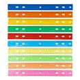 thumbnail image 1 of JUMNUYCUH 4Pcs Colored Clear Ruler, 12 Inch Plastic Ruler with Millimeters, Centimeters and Inches, Transparent Rulers with Holes for Binder, Office Supplies, Classroom Must Haves, 30cm, Random Color, 1 of 9