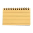 thumbnail image 1 of JUMNUYCUH 50 Sheets Index Cards with Ring, 3" x 5" Spiral Bound Index Cards, Colored Ruled Notecards for Studying Office Household Taking to Do List, Flash Cards, Classroom Must Haves, Orange, 1 of 9