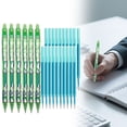thumbnail image 1 of JUMNUYCUH 6Pcs Erasable Pens, 0.5mm Fine Point Green Gel Ink Pens with 20 Pen Refills, Retractable Smooth Writing Pens for Journaling, Drawing and Note Taking, Office Supplies, Classroom Must Haves, 1 of 9