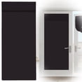 thumbnail image 1 of JUMNUYCUH French Door Curtain, Privacy Thermal Insulated Blackout Window Curtains, Door Shade for Bedroom Living Room Balcony Glass Door, Door Window Covering, 26 x 68 Inch, Black, 1 of 9