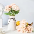 thumbnail image 1 of JUMNUYCUH Hydrangea Artificial Flowers, Realistic Fake Hydrangeas with Stems, Real Touch Faux Hydrangeas Silk Flowers for Home Wedding Party Floral Arrangements Centerpieces Decor, 11.8", Pink, 1 of 9