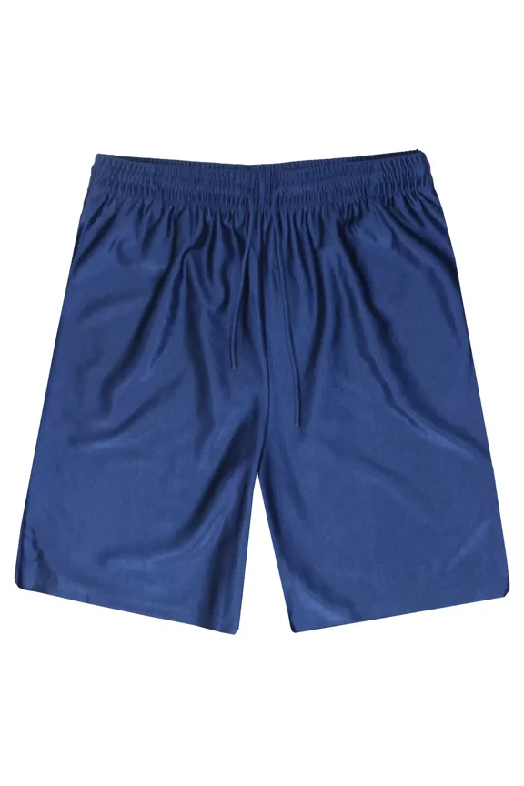 JUMP START MEN'S MOISTURE-WICKING PERFORMANCE DAZZLE SHORTS - SIZE: 2XL - NAVY
