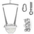 thumbnail image 1 of Slevoo Baby Jumper D-06, Infant Exerciser with a Ceiling Hook for 6-12 Months, Infant Exerciser with Adjustable Chain, 1 of 7