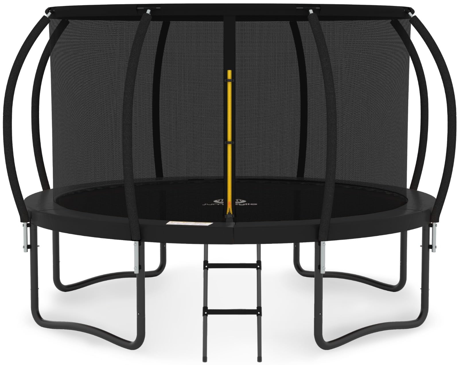 JUMPZYLLA Heavy Duty 8FT Black Trampoline Patented Double Sided Cover