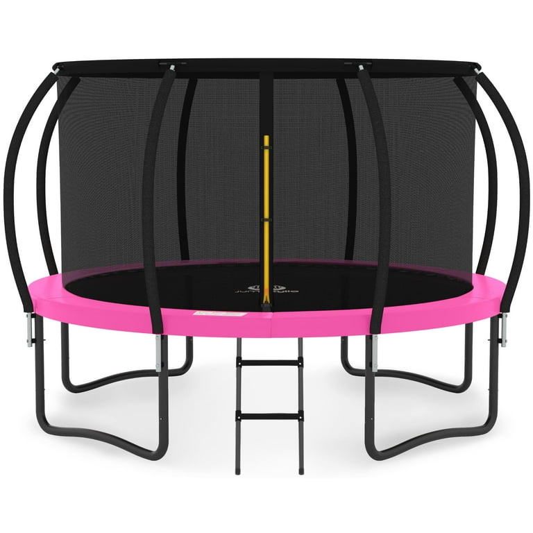 Pink trampoline 8ft hotsell
