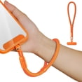 thumbnail image 1 of JUMRHFAN Hand Wrist Strap Lanyard,Universal Cell Phone Multifuctional Patch Lanyards（Orange）, 1 of 7