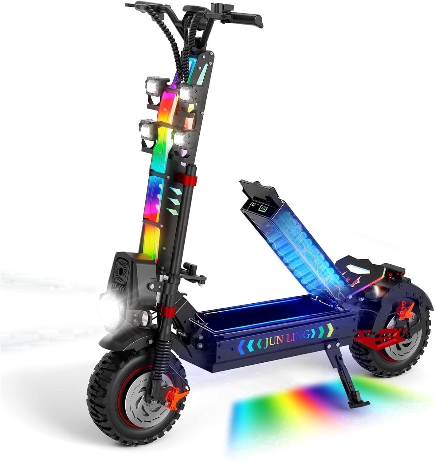 JUN LING Off Road Electric Scooter Adults - 10000W Dual Motor 13