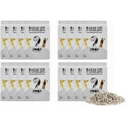 JUNAI Tofu Cat Litter 16 Packs(2.3kg x 16), Active-Carbon Natural Clumping Cat Litter Pellet flushable Biodegradable  Litter, Good for All cat Litter Box, Lightweight dust Free and Odor Control