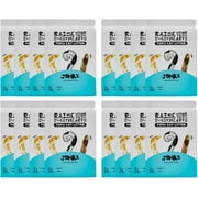 JUNAI Tofu Cat Litter 16 Packs(2.3kg x 16), Original Clumping Cat Litte Pellet Natural Vegan  Litter, Lightweight and Dust Free cat Litter for Multiple Cats, Flushable and Biodegradable