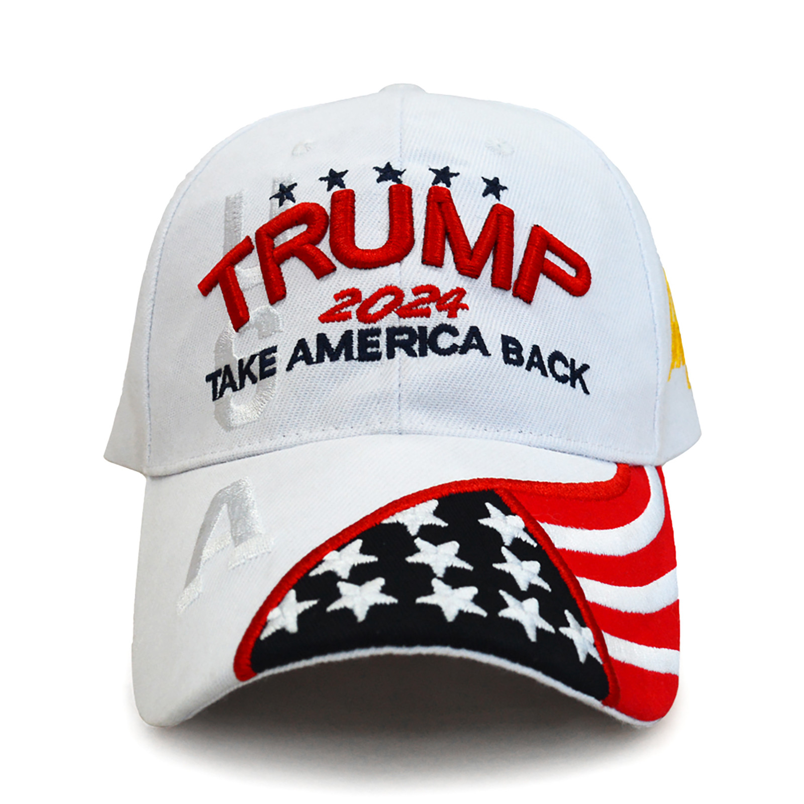 JUNBYONE 2024 Campaign Hat Trump 2024 Hat Donald Trump Flag Of The