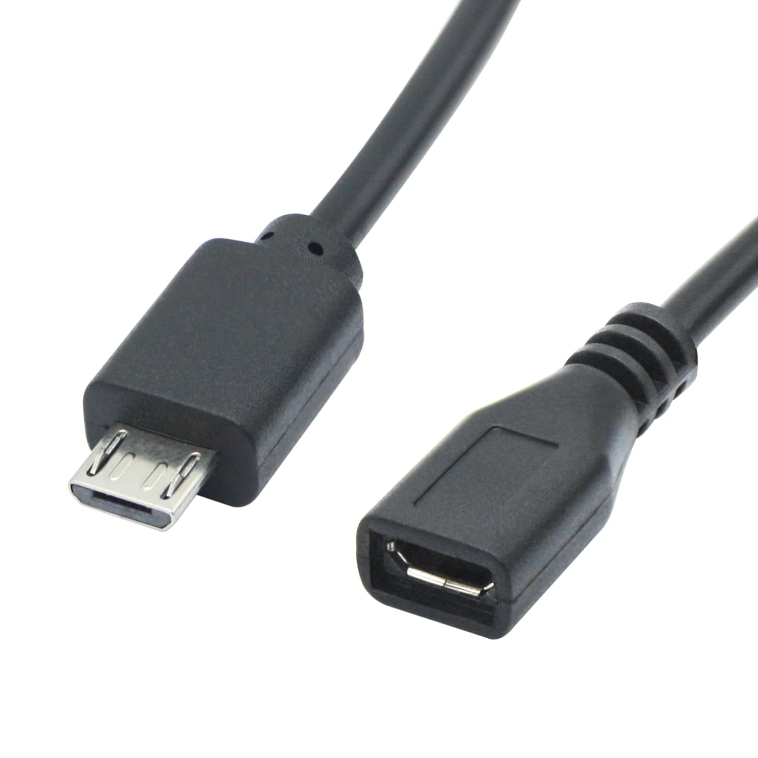 JUNCHI-2Pair Short Micro USB 4 Pin Bare Wire 11inch, 5V/2A Micro USB ...