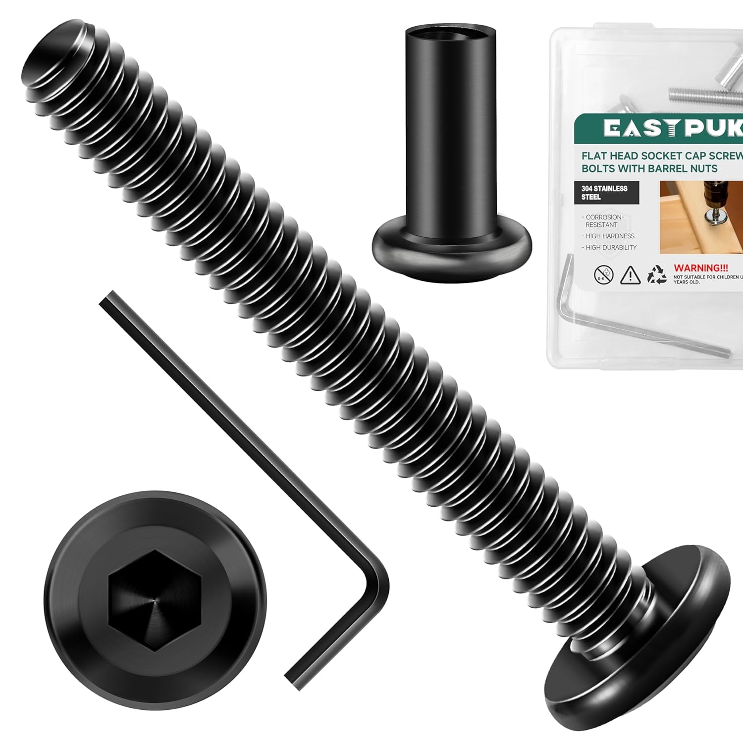 10pcs 1/4-20 Fully Threaded Rod Bar Studs For Furniture Mounting Assembly 2 Length