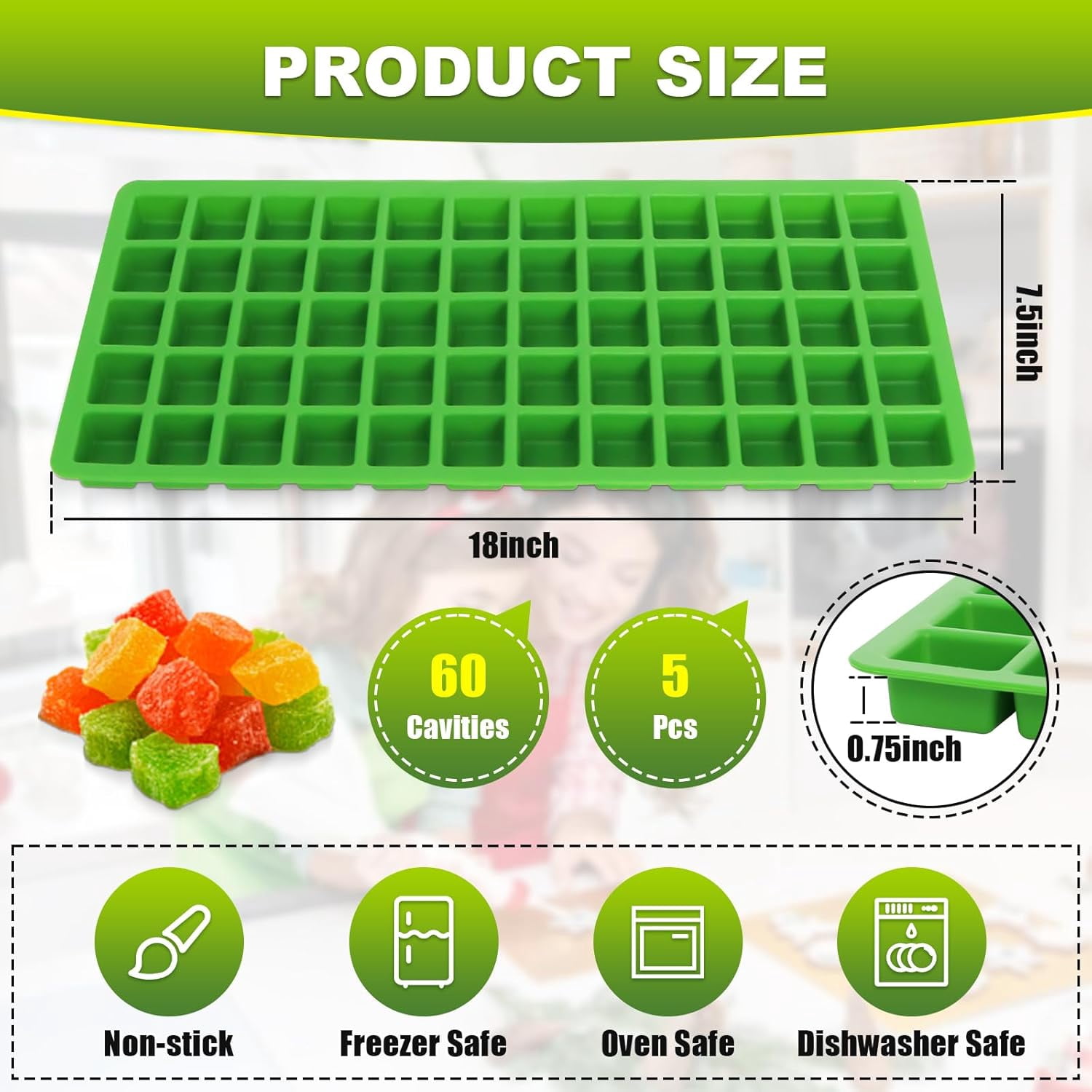 JUNCHI-Silicone Food Molds Compatible with Harvest Right Freeze Dryer ...