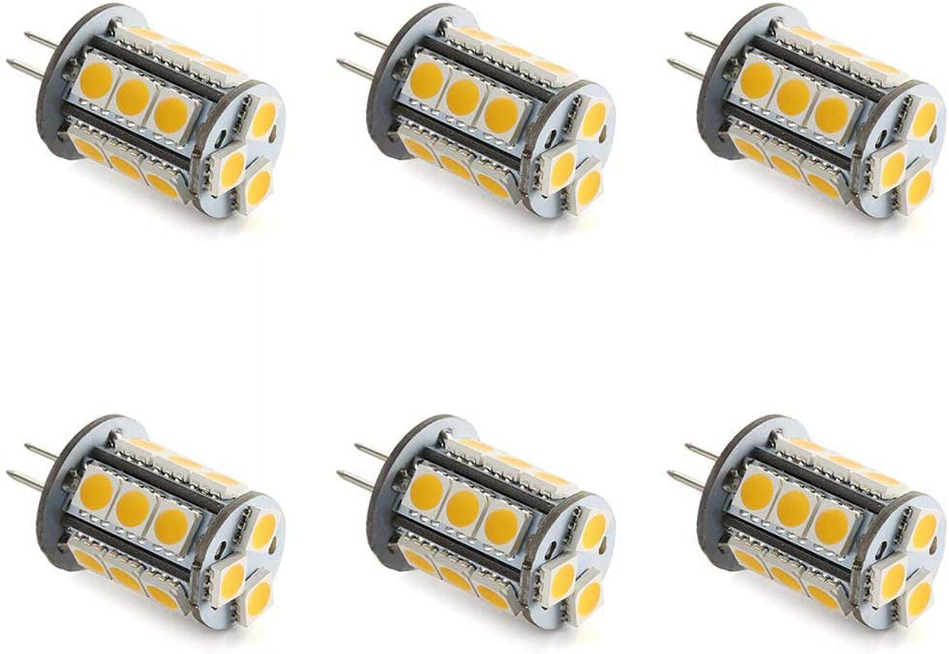 JUNCHI-T3 G4 Bi-pin LED Light Bulb 12VAC/DC Low Voltage 3Watt Warm ...