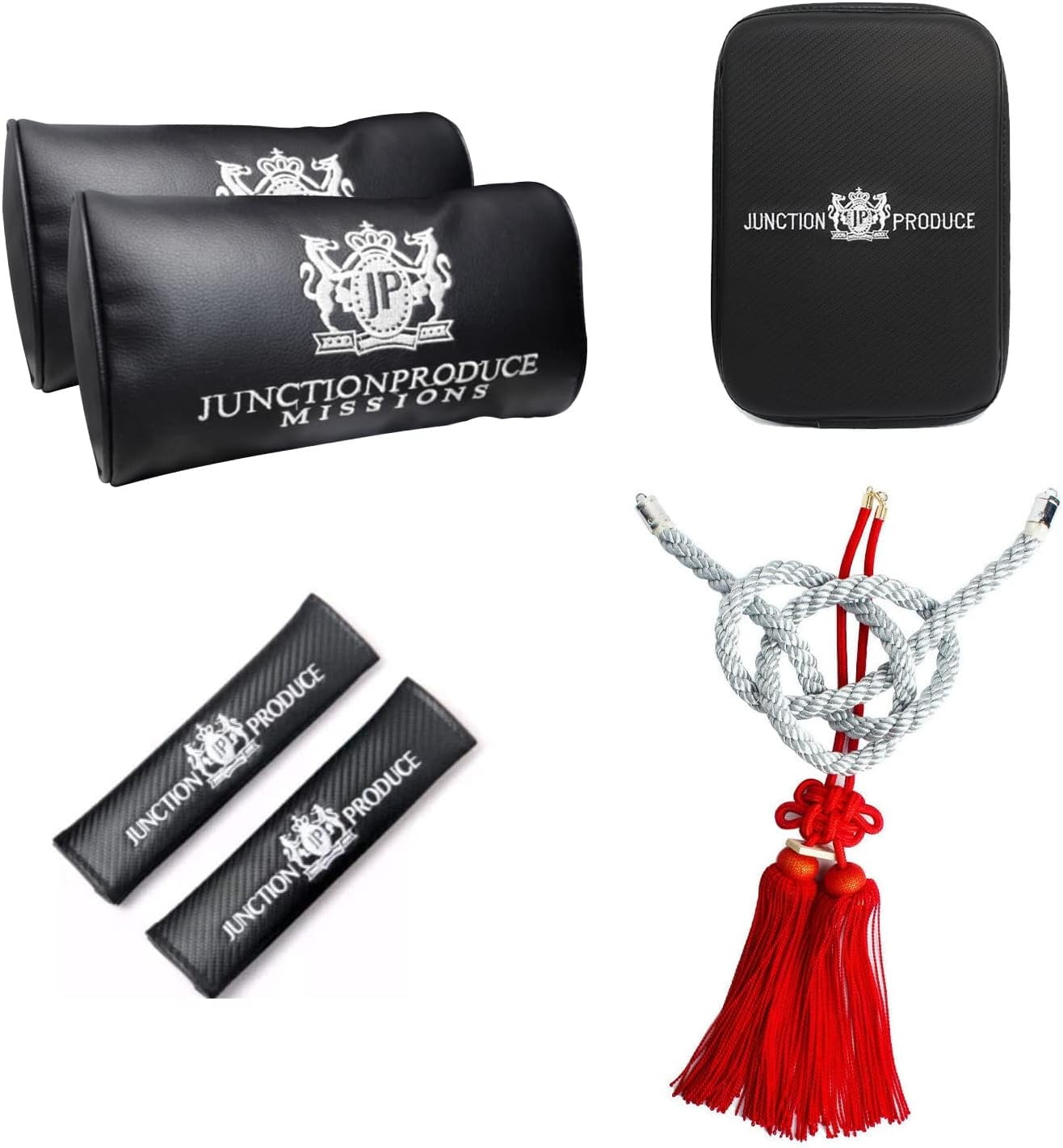 Junction Produce Vip Headrest+GB Charm Kin Tsuna Rope+Armrest Pad