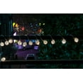 thumbnail image 1 of JUNELILY Christmas 30 LED Lantern Hanging String Lights Battery-Powered - Metal Wire Spheres (9ft), 1 of 6