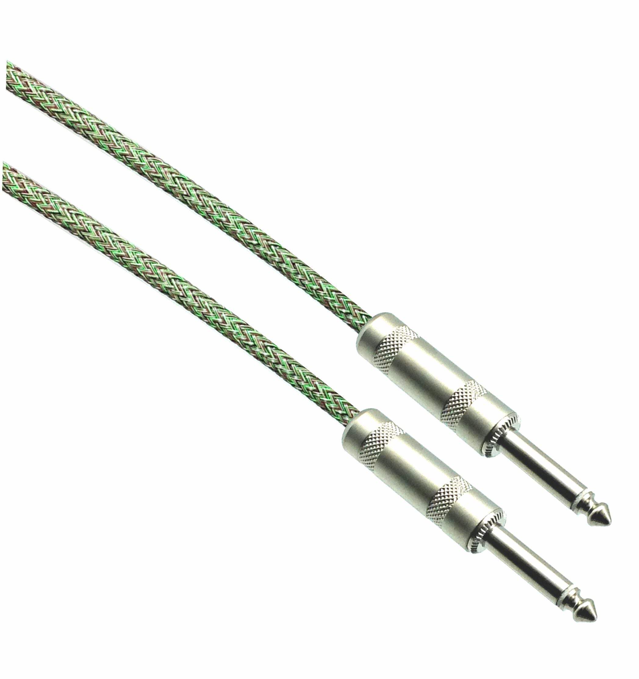 JUNGLE Designer Series Guitar Cables - 1/4" Straight to Straight