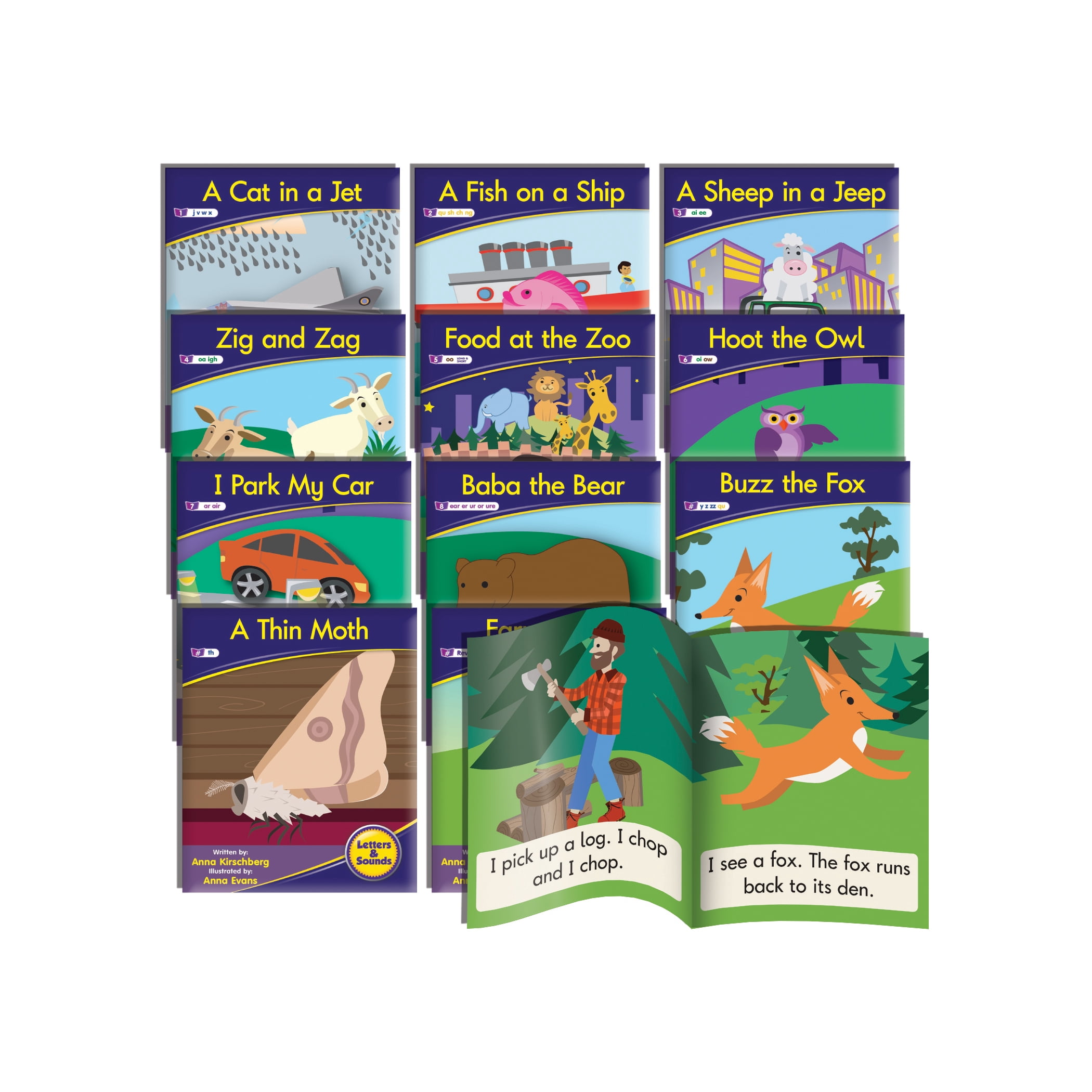 Junior Learning Letters & Sounds Phase 3 Set 1 Fiction - Walmart.com