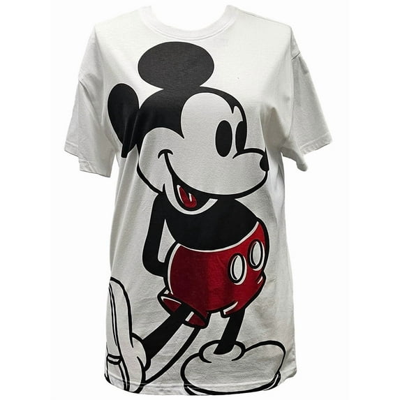 Disney Mickey Mouse Junior Fashion Tee, S-2XL (Women's)