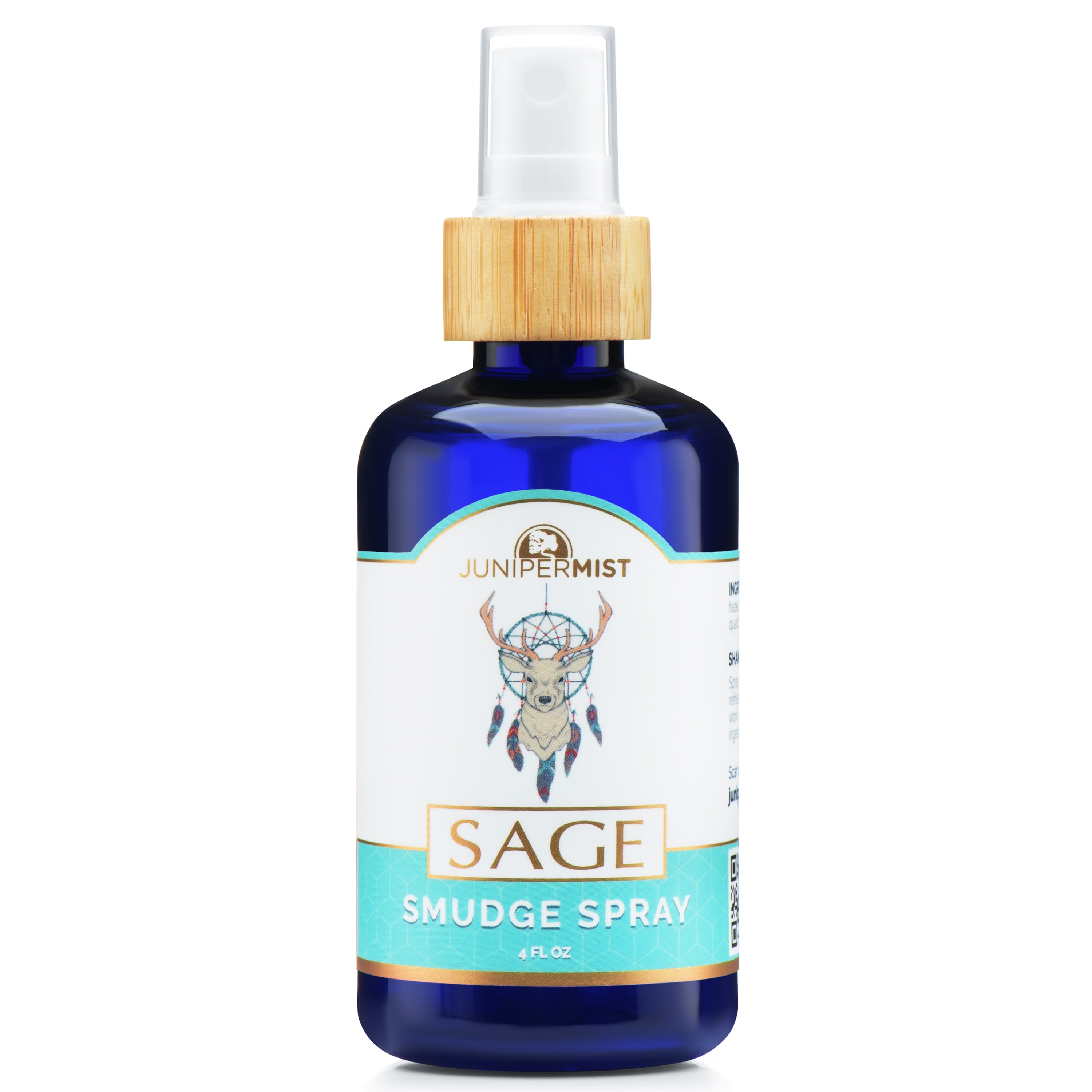 Juniper Mist White Sage Spray for Cleansing Negative Energy and