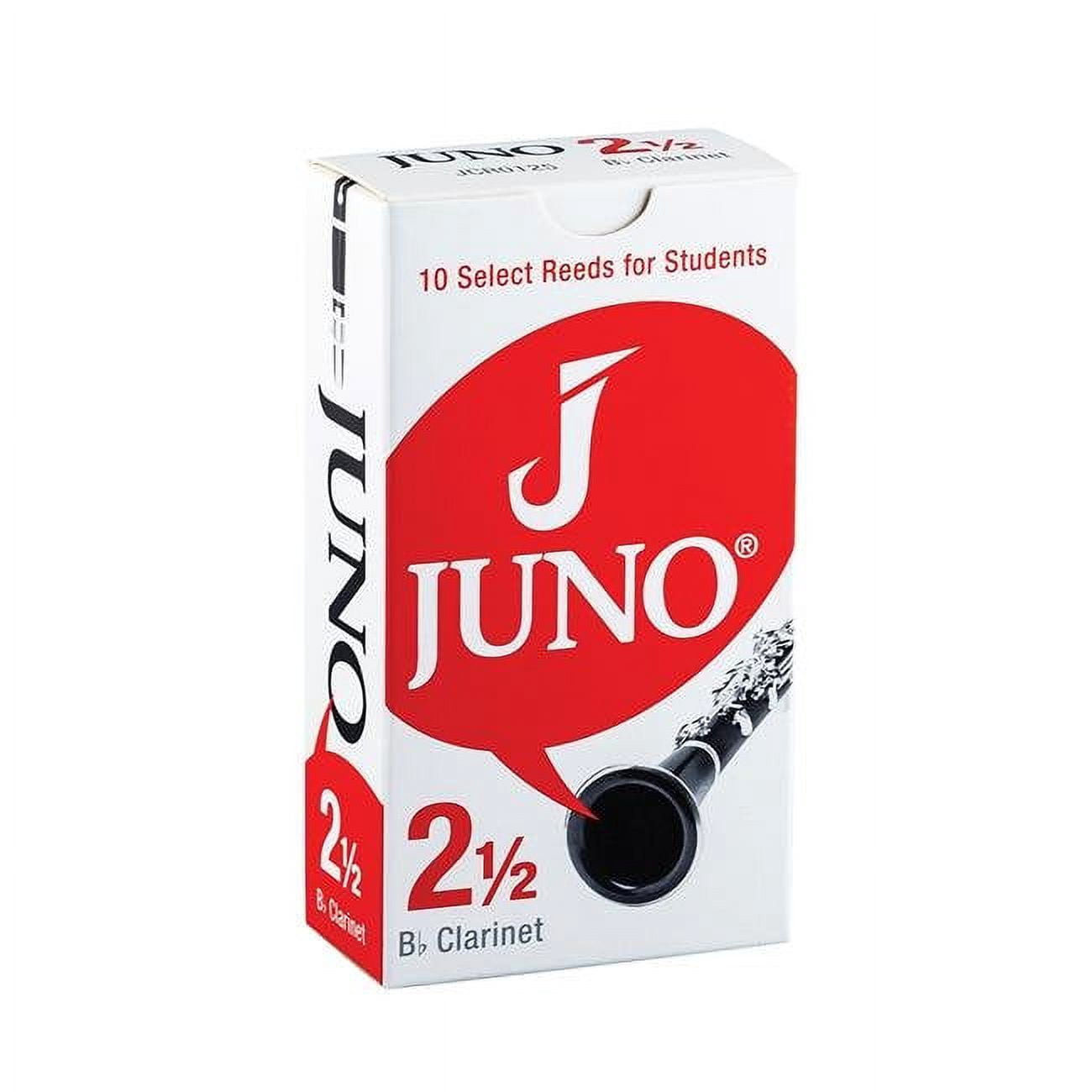 JUNO Bb Clarinet Reeds, Strength No.2 - Box of 25
