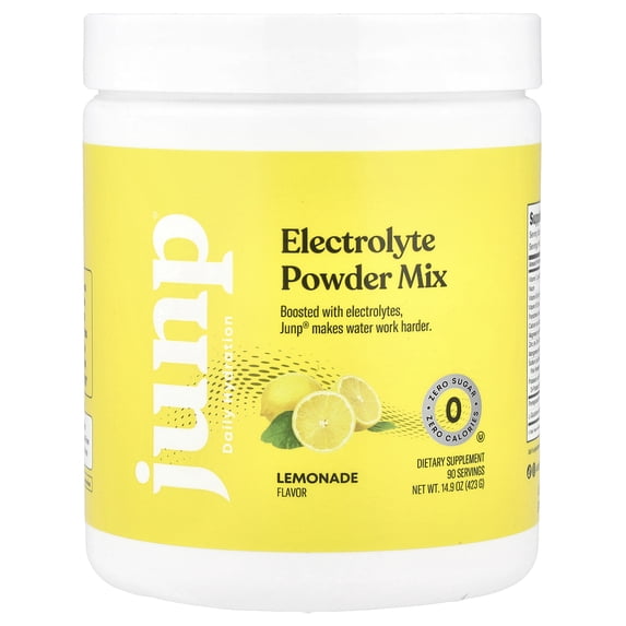 JUNP Hydration Electrolyte Powder Mix, Lemonade, 14.9 oz (423 g)