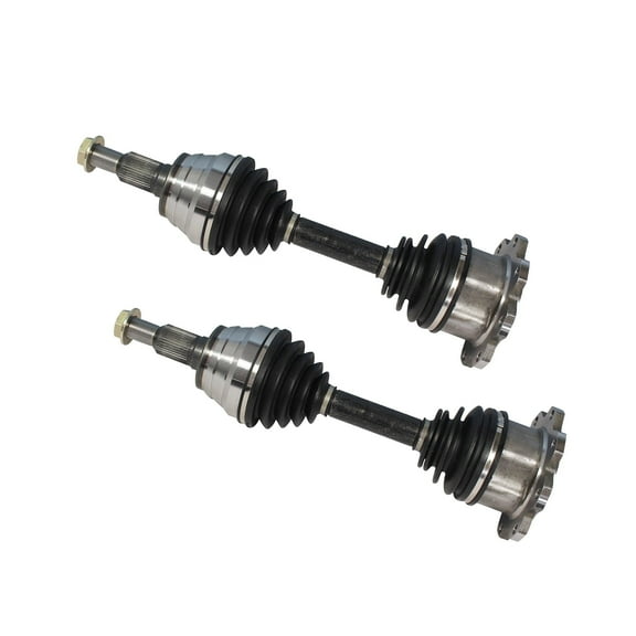 JUNQI Front Pair CV Axle Assembly for Chevy Silverado 2500/3500 HD 2011-2019 GMC Sierra 2500/3500 HD 2011-2017