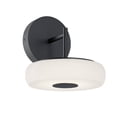 thumbnail image 1 of JUNS0808LAJUDBK AFX June - 10W 1 LED Wall Sconce-8 Inch Tall and 8 Inch Wide-Black Finish, 1 of 6