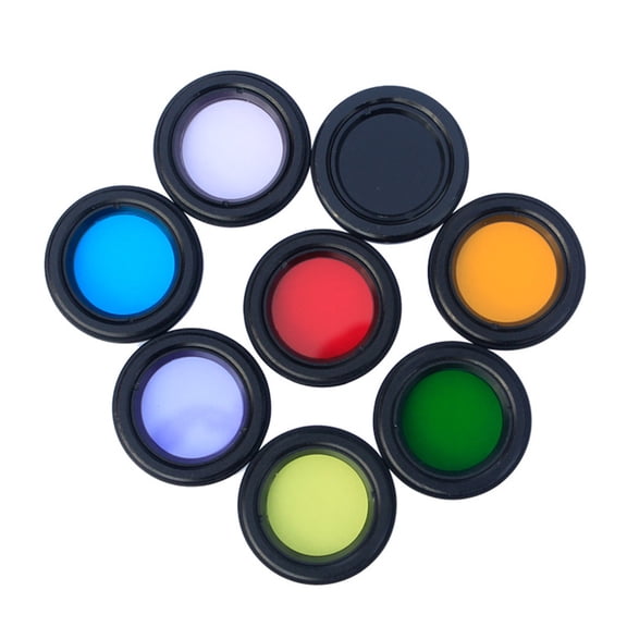 JUNTEX 1.25"/31.7mm Telescope Eyepiece Lens Color Filter for Moon Nebula Planet Sun