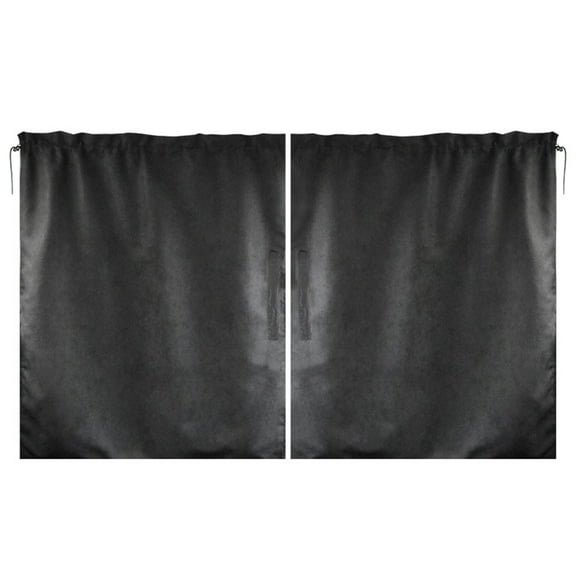 JUNTEX 2 Pcs/Set Auto Front Rear Partition Side Window Sunshade Curtain for Car Van Cab Napping Simple Window Cover for Privacy