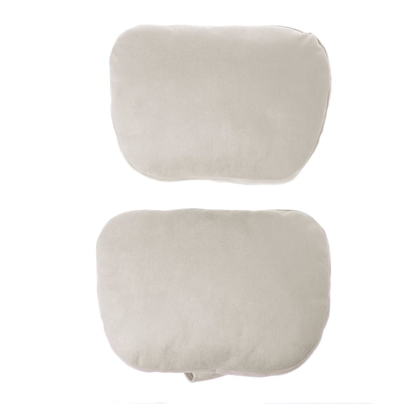 JUNTEX 2 Pcs Universal Car Headrest S Class Ultra Soft Pillow For Mercedes Benz Maybach