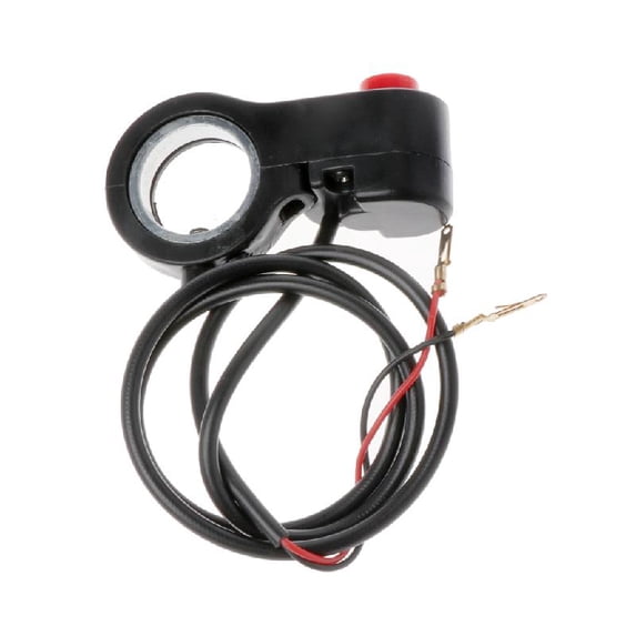 JUNTEX 22mm 7/8" Motorcycle Handlebar Horn Switch Start Speaker Connection Button Equip