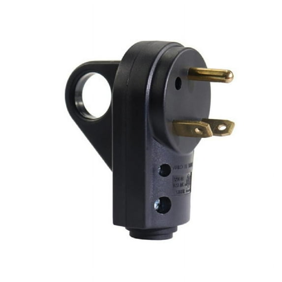 JUNTEX 30 Amp RV Plug Replacement Male Plug End Camper Power Adapter 30A 125V