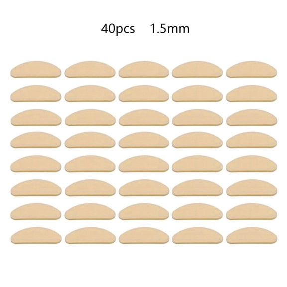 JUNTEX 40 Pcs Soft Foam Eyeglasses Nosepad Anti-Slip Nose Pads Great for Plastic Frames