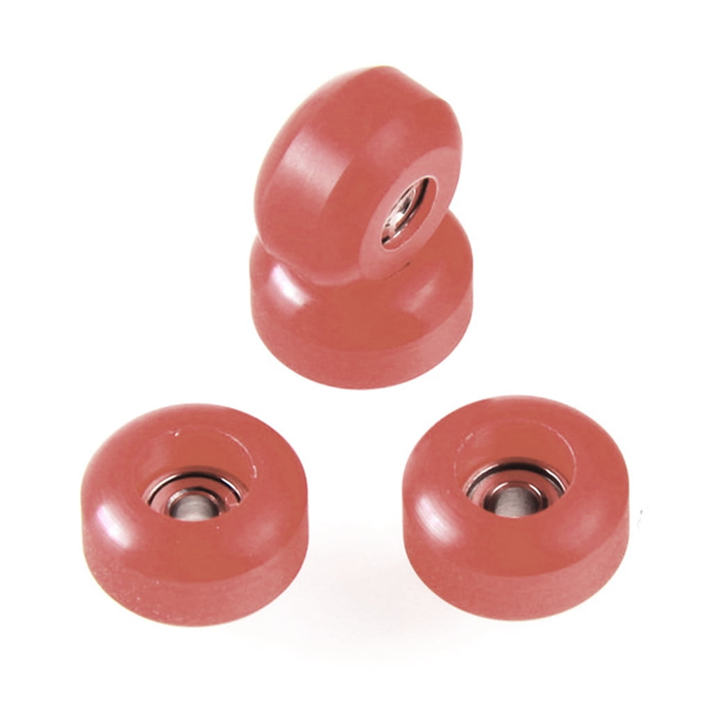 JUNTEX 4Pieces Tech Deck Wheels for Finger Skateboard Gadgets Easy